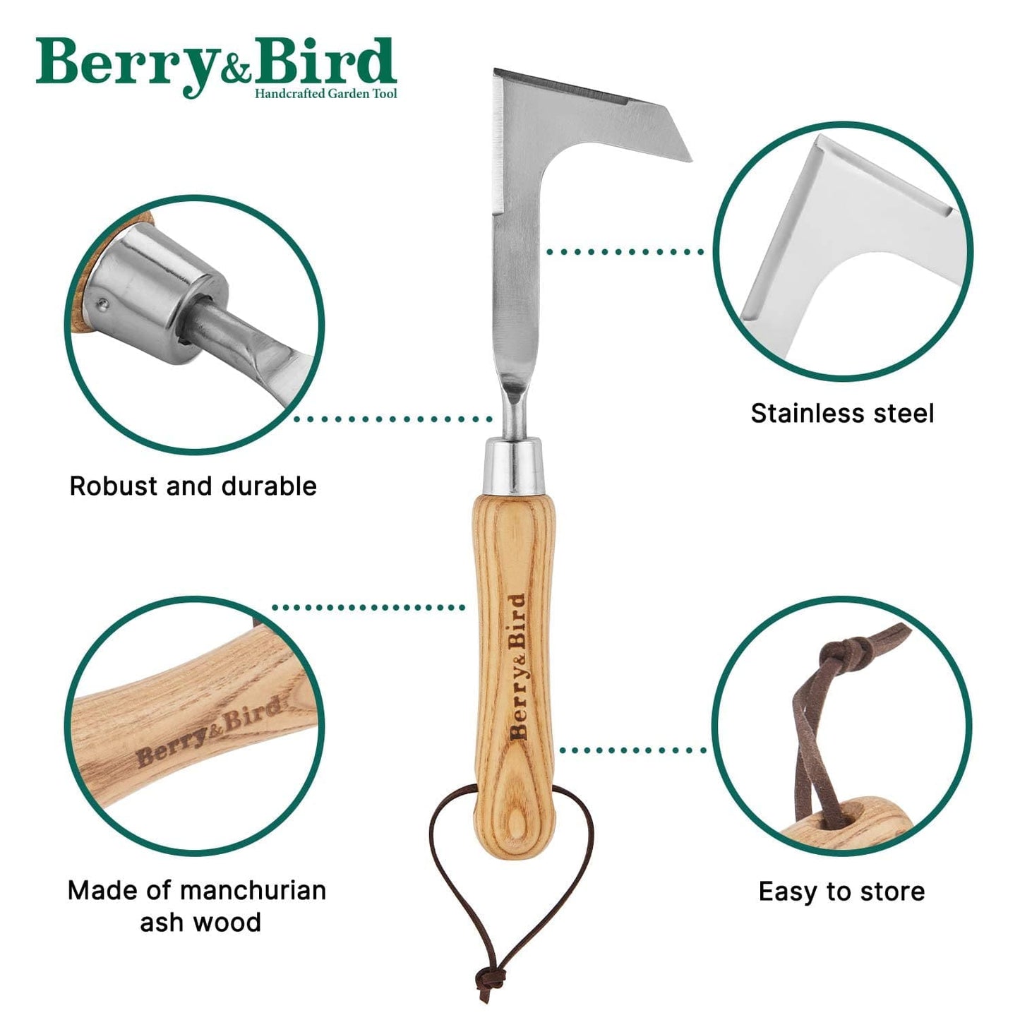 Garden Tools Manual Weed Wacker 11.2 inch Sickle Weeding