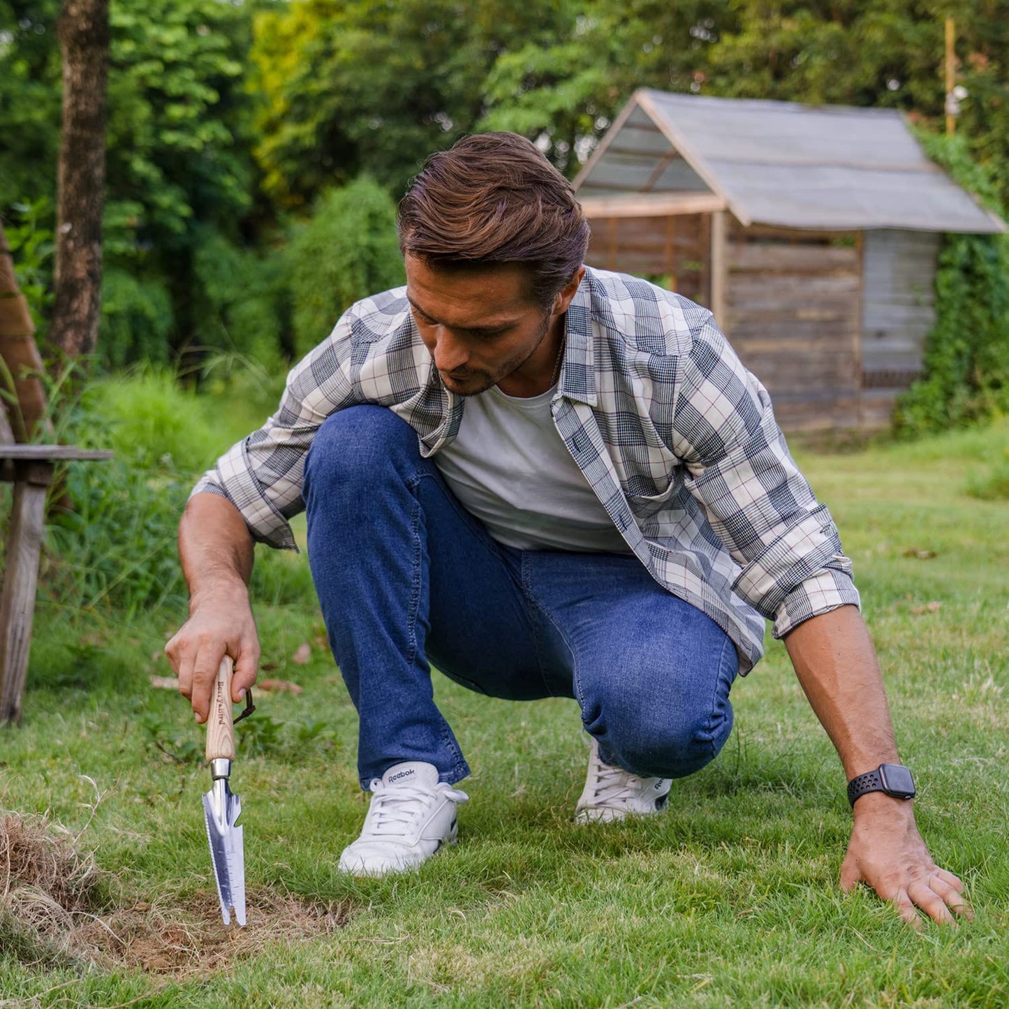 Garden Tools Weeding Tool Multifunctional Manual Weed Puller & Digging Knife