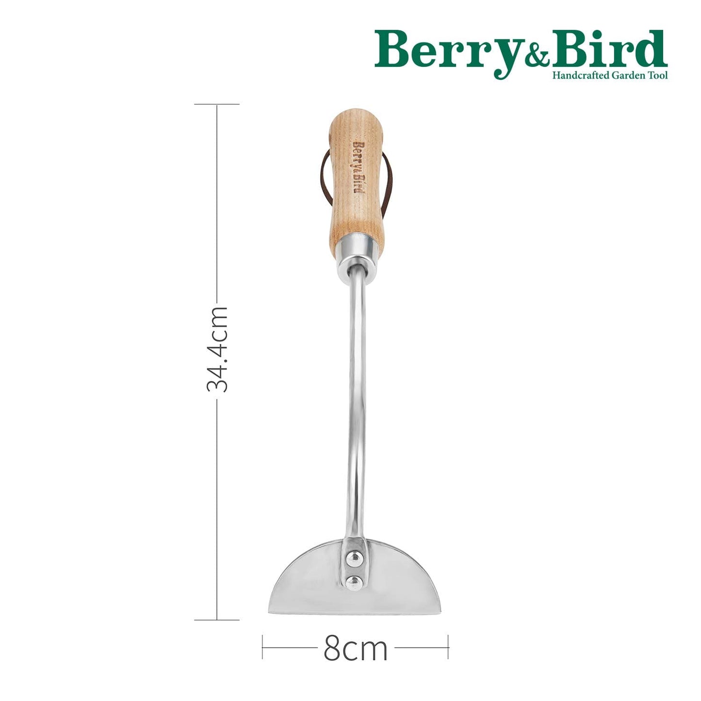 Garden Tools Hand Hoe with Short Wooden Handle