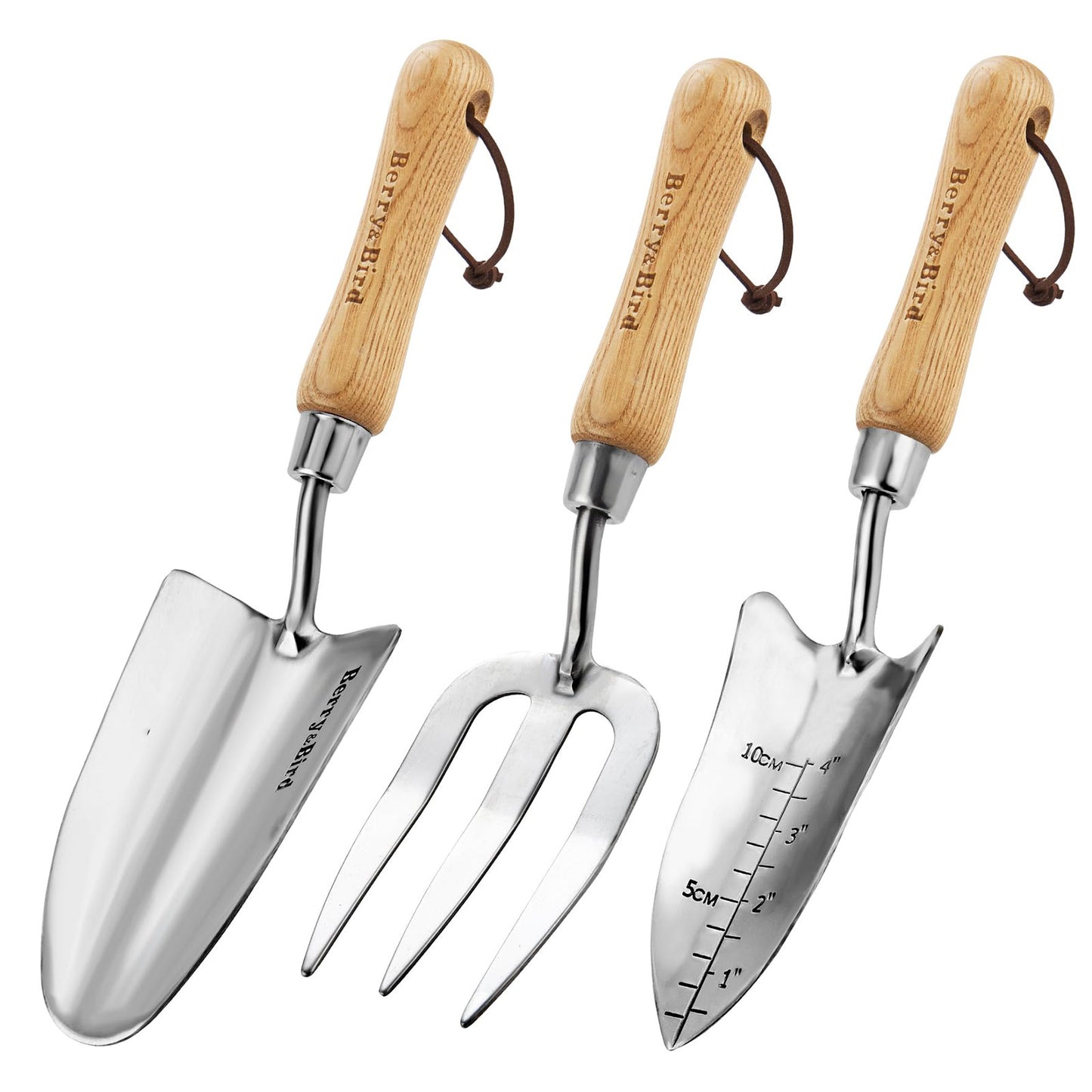 torelli garden tool set Garden Tool Set 3 PCS Stainless Steel Gardening Tool Kit (Wooden Handl – BerryandBird