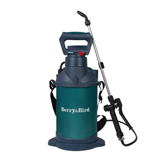 Sprayer Bottle 1.5 Gallon Pump Sprayer 5L with Adjustable Shoulder Strap & Nozzle