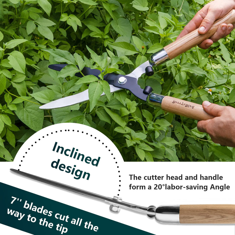 Garden Tools Hedge Shears 19.88 inch with Wooden Handles – BerryandBird