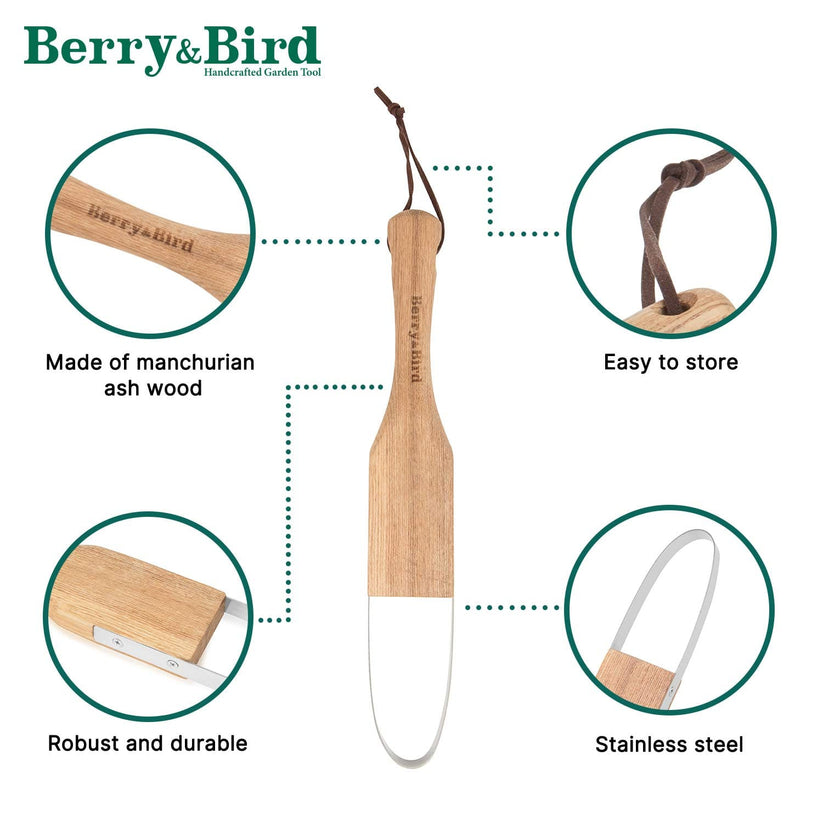 Garden Weeding Scraper Tool 12.6 inch Loop Weeder – BerryandBird